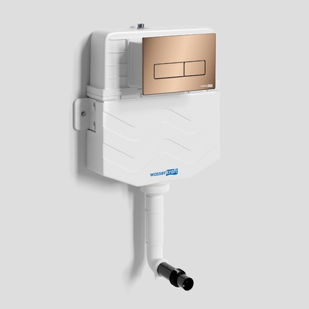 Встраиваемый смывной бачок WasserKRAFT Aller 10TLT.031.ME.RG03