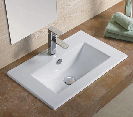 Раковина встраиваемая сверху (91х40) Gid NYJ803-90