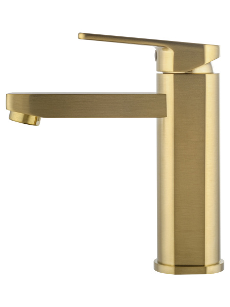 Смеситель для раковины WONZON & WOGHAND FRAME, брашированное золото WW-88139010-BG Смеситель для раковины WONZON & WOGHAND FRAME, брашированное золото WW-88139010-BG