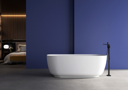 Акриловая ванна (170х75) ABBER AB9260 без гидромассажа, белый