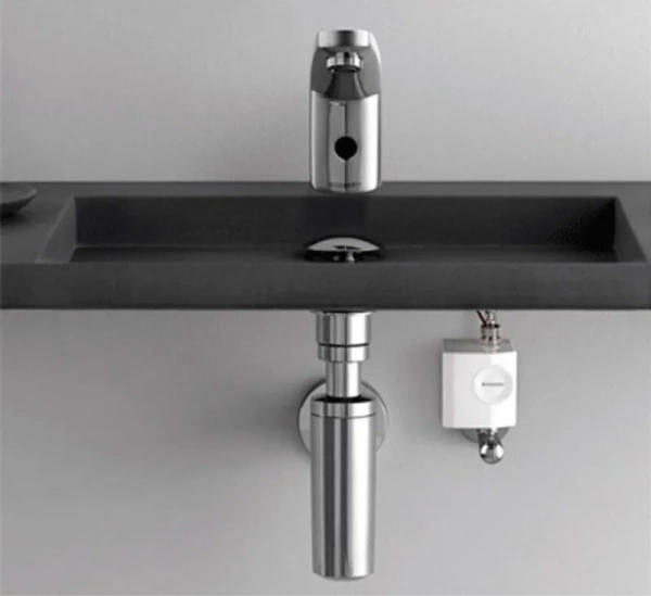 Смеситель для раковины Geberit тип 185, питание от генератора, 116.365.21.1