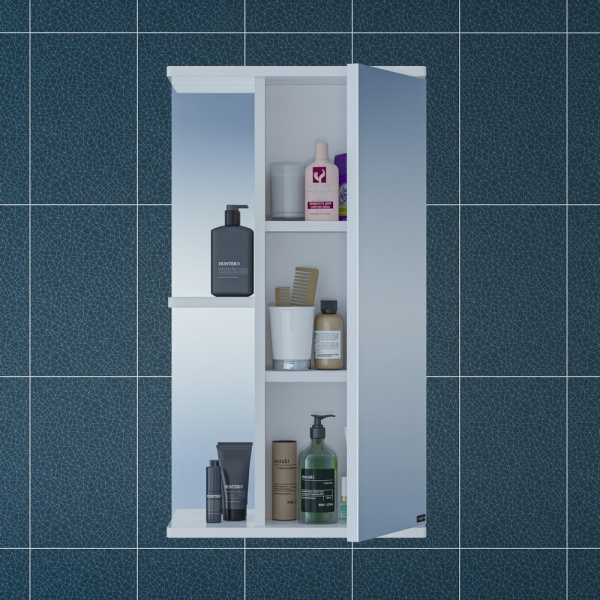 Зеркальный шкаф (41х70)  СаНта Ника 40 101081