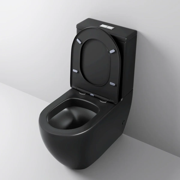 Унитаз напольный безободковый Grossman  GR-4446BMS с сиденьем микролифт