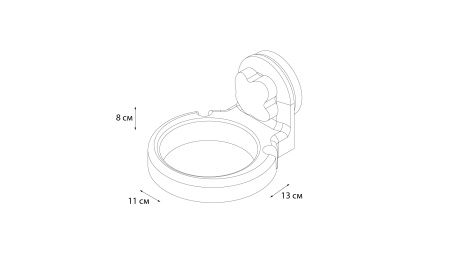 Держатель для фена Grampus Element, GR-3403