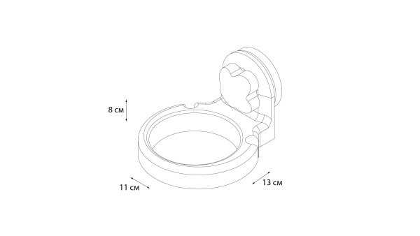 Держатель для фена Grampus Element, GR-3403