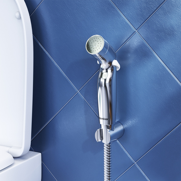 Гигиенический душ с держателем и шлангом Damixa Shower program 760550200 Гигиенический душ с держателем и шлангом Damixa Shower program 760550200