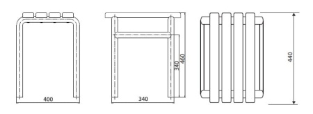 Табурет для ванной Bemeta Help 338125071