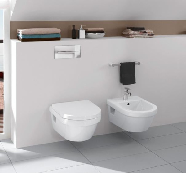 Подвесной унитаз с сидением soft close Villeroy & Boch Omnia Architectura 5684H101