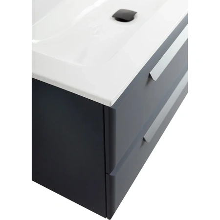 Тумба под раковину Cezares ECO-CER-N-1000-2C-SO-GR-P Grafito без ручек