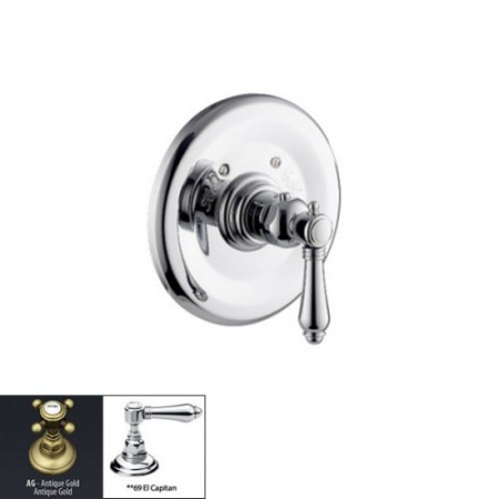 Термостат для душа Nicolazzi Thermostatic 4914AG69