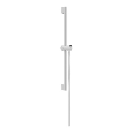 Душевая штанга 650 мм со шлангом Hansgrohe Unica Pulsify S 24400700 белый матовый