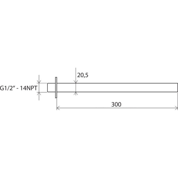 Кронштейн для верхнего душа Ravak X07P179