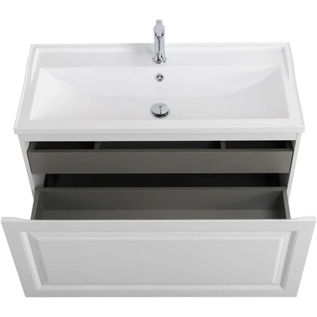 Тумба под раковину Cezares GIUBILEO-N-100-1C-SO-BL Bianco Lucido