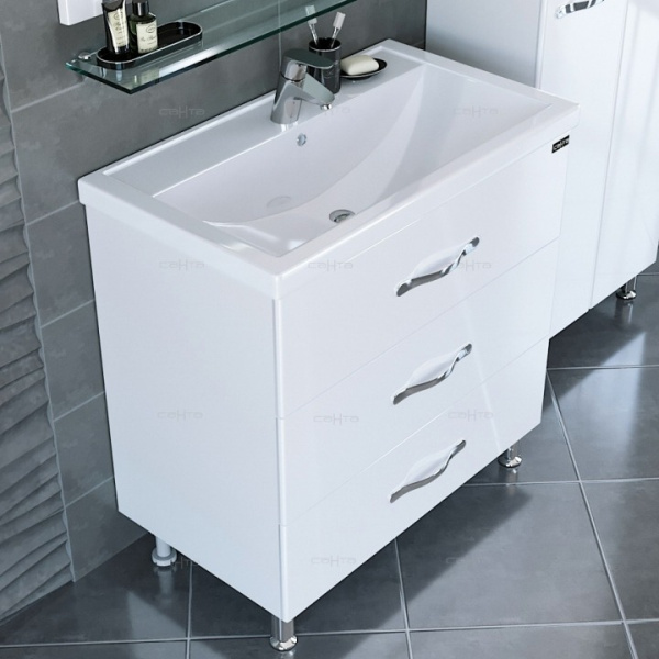 Тумба под раковину СаНта  Виктория 80 700129N