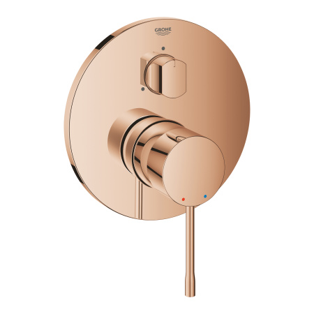 Смеситель для ванны на 3 положения Grohe Essence New 24169 DA1 (24169DA1) тёплый закат глянец