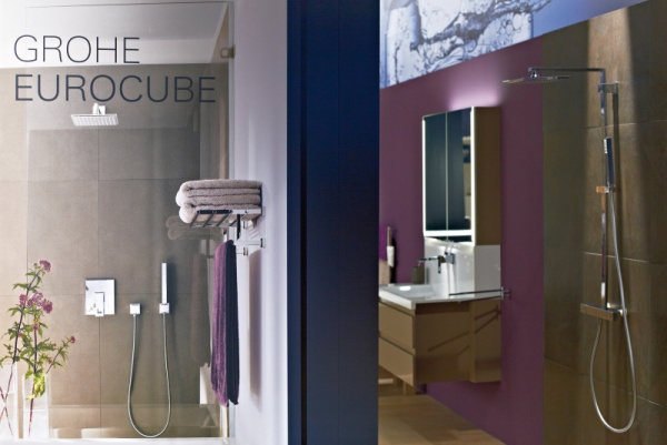 Душевой набор GROHE Euphoria Cube 27703 000 (27703000) хром  Душевой набор GROHE Euphoria Cube 27703 000 (27703000) хром