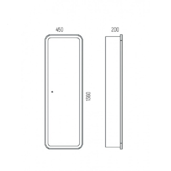 Зеркало-пенал Corozo Кадиллак 450 SD-00001322