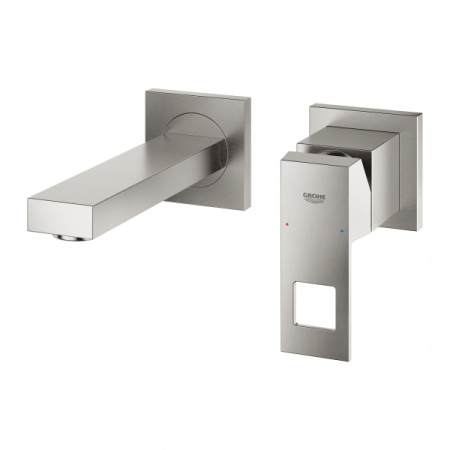 Смеситель для раковины GROHE Eurocube 19895 DC0 (19895DC0) суперсталь