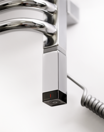 ЭЛЕКТРО ТЭН TERMA ONE правый E8 ВНЕШНИЙ, белый ЦВЕТА