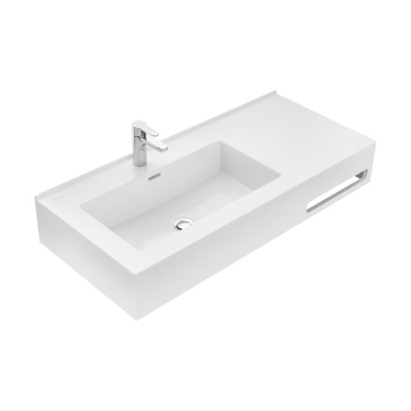 Раковина Aquaton Квадро Про 100 левая 1A733331QA01L