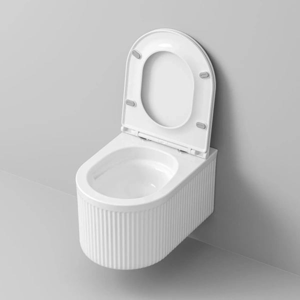 Унитаз подвесной безободковый Grossman  GR-4408SQ с сиденьем микролифт