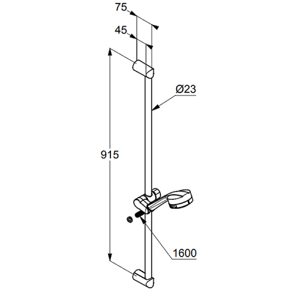 Душевой гарнитур Kludi Zenta 6085091-00 Душевой гарнитур Kludi Zenta 6085091-00