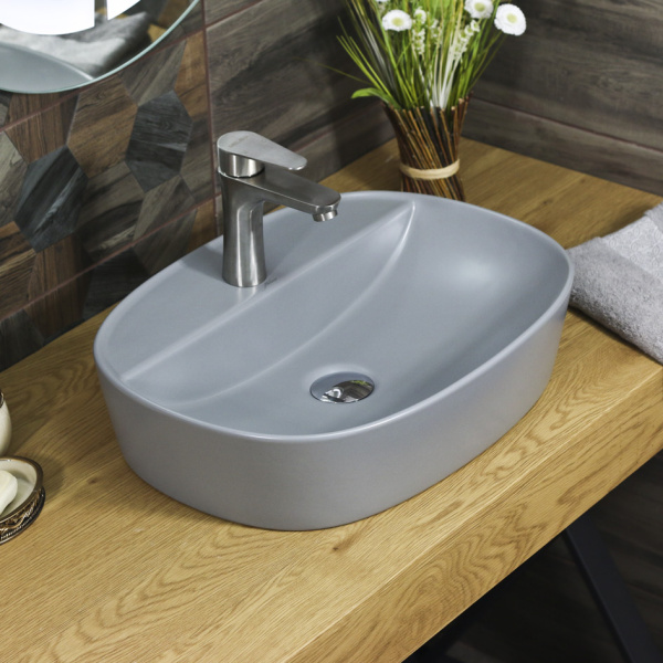 Раковина накладная (51х39) Melana 320356MG-805