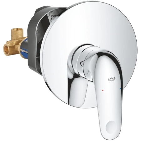 Смеситель для душа встраиваемый Grohe Euroeco New 32742 001 (32742001) хром