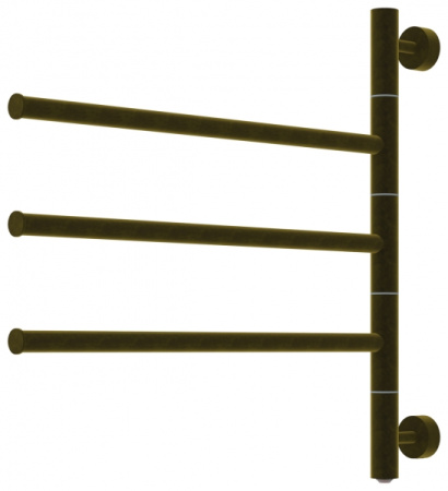 Полотенцесушитель Электрический Cунержа Триада (540х585) ФЛОК состаренная Бронза 51-0822-0540