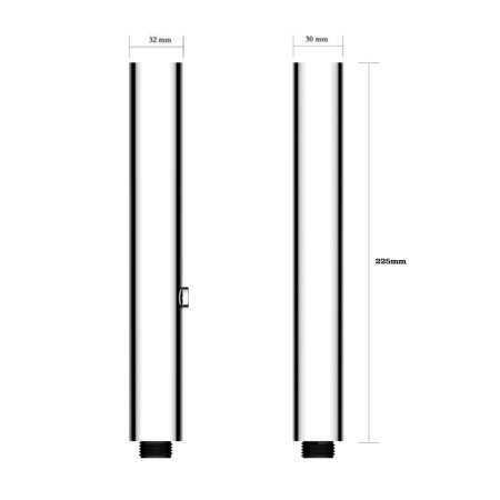 Душевая лейка AQUAme AQM8505CR