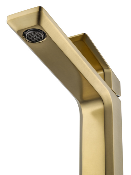 Смеситель для раковины высокий WONZON & WOGHAND DIAMOND, брашированное золото WW-88239011- BG Смеситель для раковины высокий WONZON & WOGHAND DIAMOND, брашированное золото WW-88239011- BG