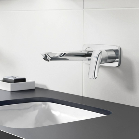 Смеситель для раковины встраиваемый Hansgrohe Talis E 71734000 хром