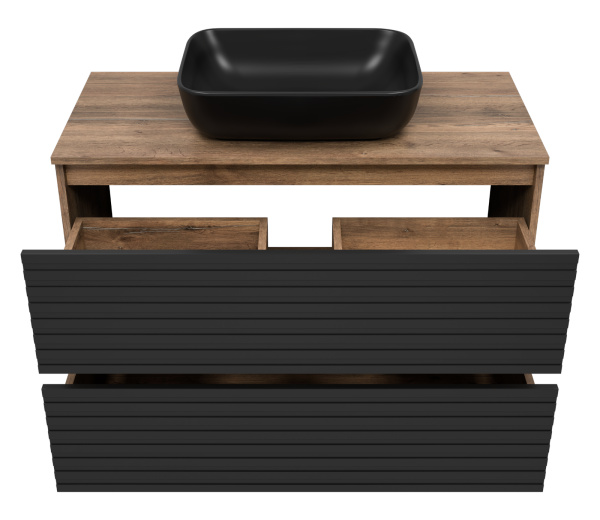 Тумба с раковиной Brevita Dakota 100 УТ000014632