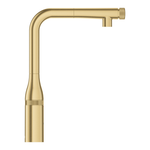 Смеситель для кухни с выдвижным изливом Grohe Essence SmartControl 31615 GN0 (31615GN0) холодный рассвет матовый