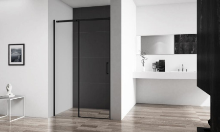 Душевая дверь (150х195) BelBagno ACQUA-BF-1-150-C-NERO