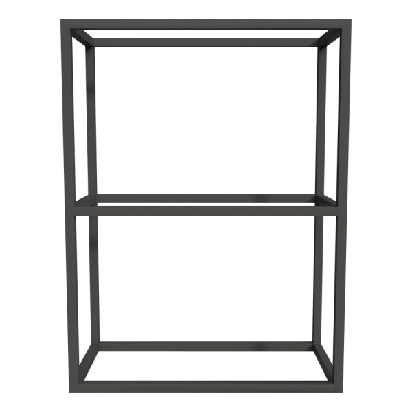 Металлическая двухъярусная сварная подвесная полка CEZARES CADRO-60/30/80-2C-SO-MET-ST