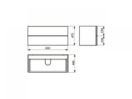 Подстолье Ideal Standard SoftMood T7801S6