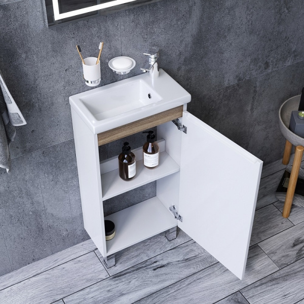 Тумба с раковиной AM.PM X-Joy 45 BK85FJ