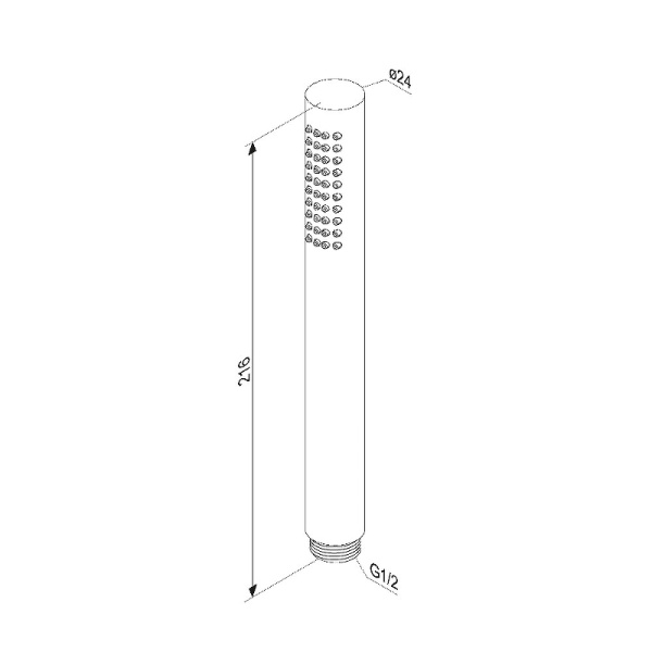 Ручной душ Damixa Scandinavian Pure 936020300 Ручной душ Damixa Scandinavian Pure 936020300