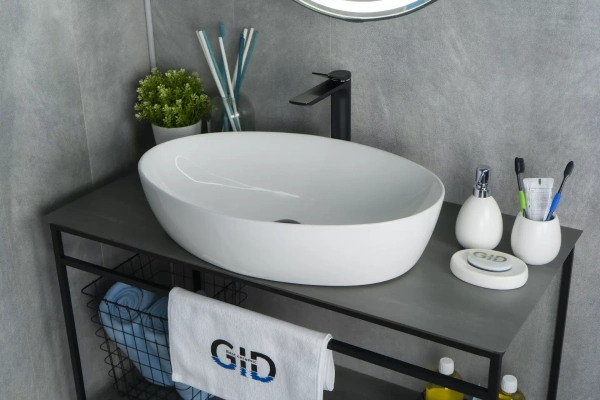 Раковина накладная (61х41) Gid N9433