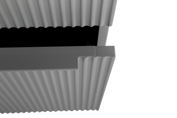 Пенал подвесной Cezares  Premium 55509 Plisse Grigio nuvola