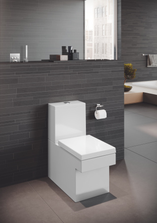 Унитаз напольный безободковый GROHE Cube Ceramic 39484 00H (3948400H)