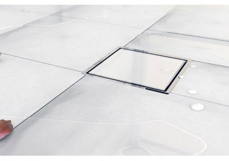 Точечный трап для душа Pestan Standard Dry 2 White Glass 13000105