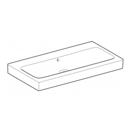 Раковина накладная (90х48,5) Geberit iCon 124093000