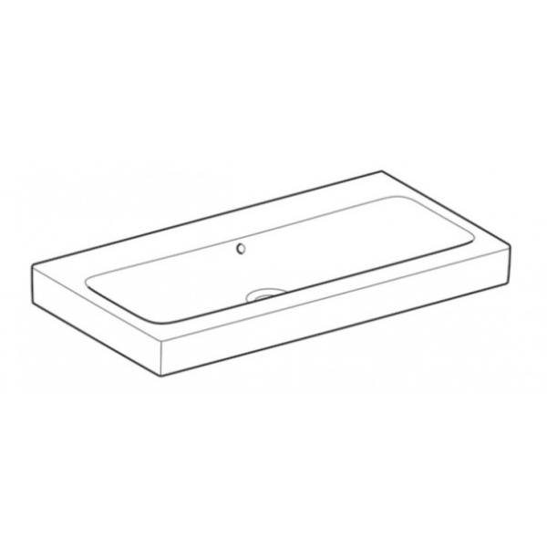 Раковина накладная (90х48,5) Geberit iCon 124093000