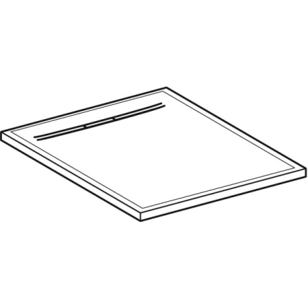 Квадратный душевой поддон Geberit Sestra 550.292.00.2