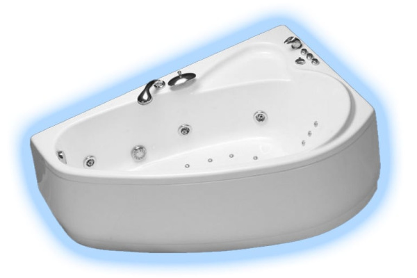 Акриловая ванна Triton ПЕАРЛ-ШЕЛЛ 160x104 левая