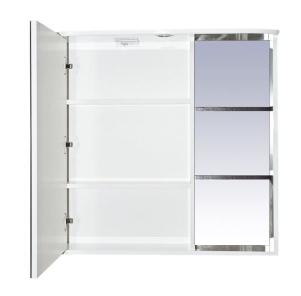 Зеркало-шкаф (80х80) Misty Венера 80 левый П-Внр04080-25СвЛ