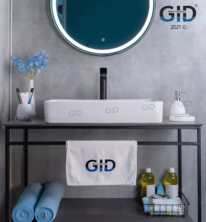 Раковина накладная (60х34) Gid N9396