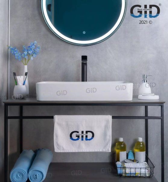 Раковина накладная (60х34) Gid N9396